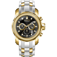 Invicta Men's Watch - Pro Diver Black Dial Chronograph SS and Rubber Strap | 37995 ,