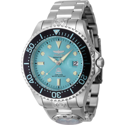 Invicta Men's Watch - Pro Diver Dual Time Silver Stainless Steel Bracelet | 45815 ,