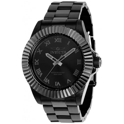 Invicta Men's Watch - Pro Diver Quartz Black IP Stainless Steel Bracelet | 37408 ,