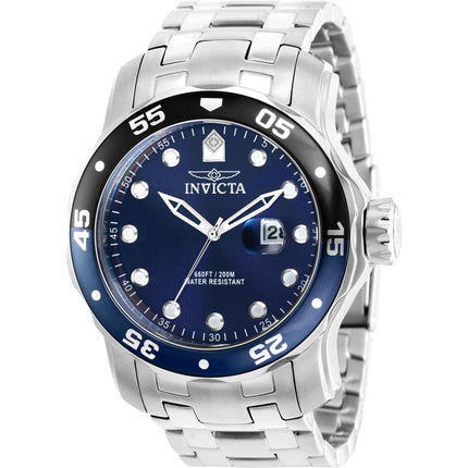 Invicta Men's Watch - Pro Diver Quartz Blue Dial Date Display Rotating Bezel | 39094 ,
