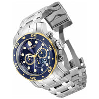 Invicta Men's Watch - Pro Diver Quartz Chronograph Navy Blue Dial Bracelet | 33996 ,