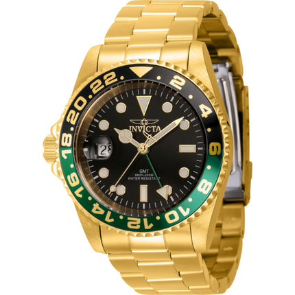 Invicta Men's Watch - Pro Diver Quartz Yellow Gold Stainless Steel Bracelet | 43965 ,