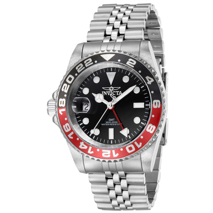 Invicta Men's Watch - Pro Diver Red and Black Bezel Stainless Steel Bracelet | 43971 ,