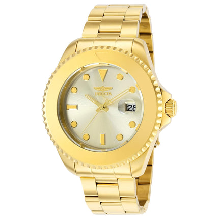 Invicta Men's Watch - Pro Diver Rotating Bezel Automatic Gold Tone Dial | 38320 ,