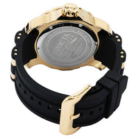 Invicta Men's Watch - Pro Diver Rotating Bezel Black and Yellow Gold Strap | 39097 ,