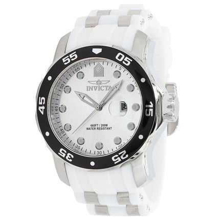 Invicta Men's Watch - Pro Diver Rotating Bezel Silver Dial Two Tone Strap | 39411 ,