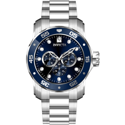 Invicta Men's Watch - Pro Diver Scuba Blue Dial Stainless Steel Bracelet | 45728 ,