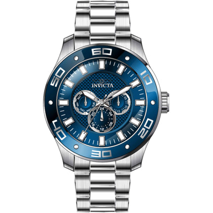 Invicta Men's Watch - Pro Diver Scuba Blue Dial Stainless Steel Bracelet | 45757 ,