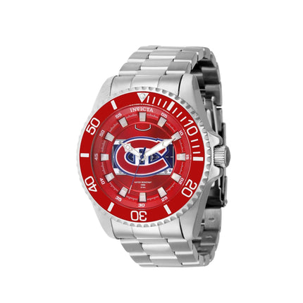 Invicta Men's Watch - Pro Diver Silver and Black Dial Aqua Plated Bracelet | 42261 ,