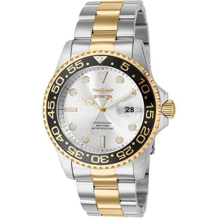 Invicta Men's Watch - Pro Diver Silver Tone Dial Stainless Steel Bracelet | 36550 ,