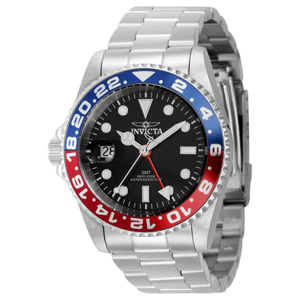 Invicta Men's Watch - Pro Diver Swiss Quartz Black Dial Blue and Red Bezel | 43961 ,