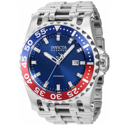 Invicta Men's Watch - Reserve Chaos Blue Dial Stainless Steel Bracelet | 38703 ,