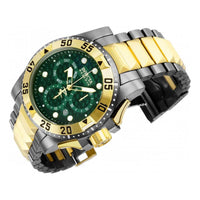 Invicta Men's Watch - Reserve Excursion Green Dial Titanium and Gold Case | 38335 ,