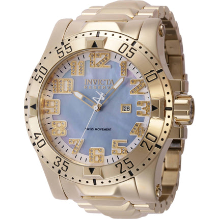Invicta Men's Watch - Reserve Excursion Platinum, Silver and White Dial Date | 43226 ,