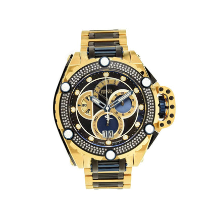 Invicta Men's Watch - Reserve Flying Fox Dark Blue and Gold Dial Diamond | 39693 ,