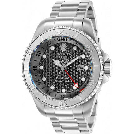 Invicta Men's Watch - Reserve Hydromax Black Dial Stainless Steel Bracelet | 37214 ,