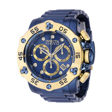 Invicta Men's Watch - Reserve Propeller Gold Tone and Blue Dial Bracelet | 38701 ,