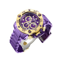 Invicta Men's Watch - Reserve Propeller Purple and Gold Tone Dial Bracelet | 38702 ,