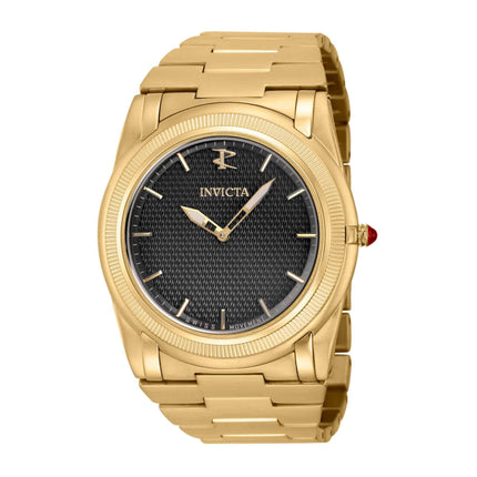 Invicta Men's Watch - Reserve Slim Swiss Quartz Black Dial Steel Bracelet | 41039 ,