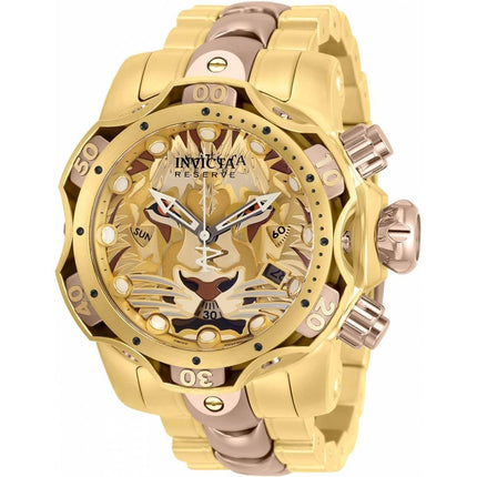 Invicta Men's Watch - Reserve Venom Gen III TT Yellow Gold and Bronze Bracelet | 31778 ,