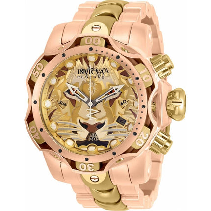 Invicta Men's Watch - Reserve Venom Gen III Yellow Gold and Rose Gold Bracelet | 31779 ,