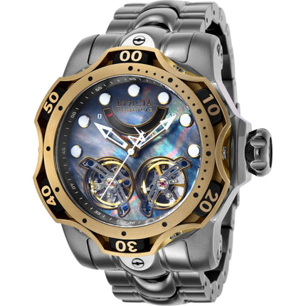 Invicta Men's Watch - Reserve Venom Open Heart Dial Titanium Steel Bracelet | 35989 ,