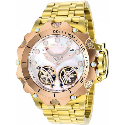 Invicta Men's Watch - Reserve Venom Open Heart Dial Yellow Gold Bracelet | 35640 ,
