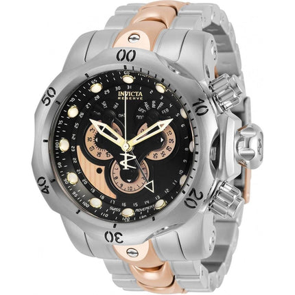Invicta Men's Watch - Reserve Venom TT Silver and Rose Gold Tone Bracelet | 32099 ,