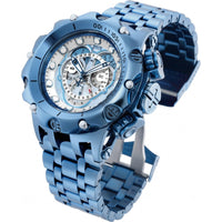 Invicta Men's Watch - Reserve Venom Viper Chronograph Light Blue Bracelet | 35189 ,