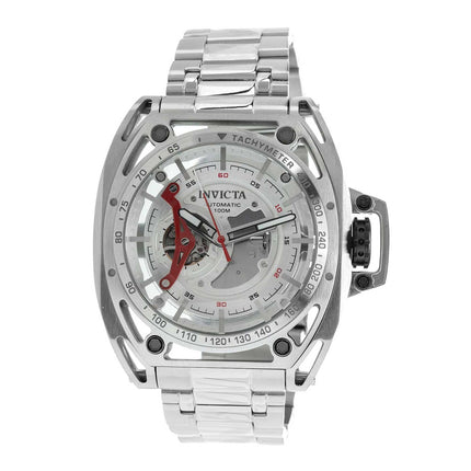 Invicta Men's Watch - S1 Rally Automatic Power Reserve Silver Steel Bracelet | 38146 ,