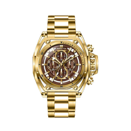 Invicta Men's Watch - S1 Rally Chrono Brown Dial Stainless Steel Bracelet | 39157 ,