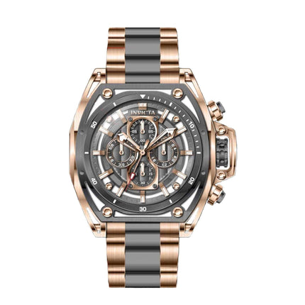 Invicta Men's Watch - S1 Rally Chrono Gunmetal Dial Stainless Steel Bracelet | 39155 ,