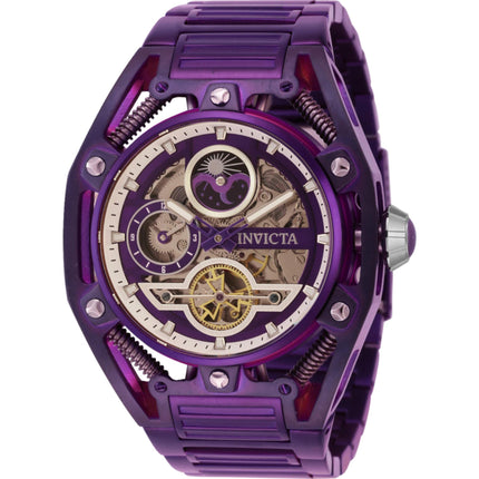 Invicta Men's Watch - S1 Rally Day and Night Indicator Purple Steel Bracelet | 42134 ,