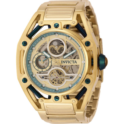 Invicta Men's Watch - S1 Rally Day and Night Indicator Yellow Steel Bracelet | 42136 ,