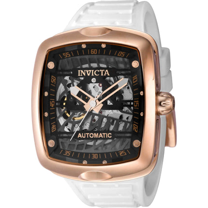 Invicta Men's Watch - S1 Rally Diablo Automatic Power Reserve White Strap | 44042 ,