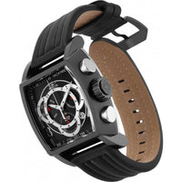 Invicta Men's Watch - S1 Rally Swiss Quartz Chronograph Black and Silver Dial | 27941 ,