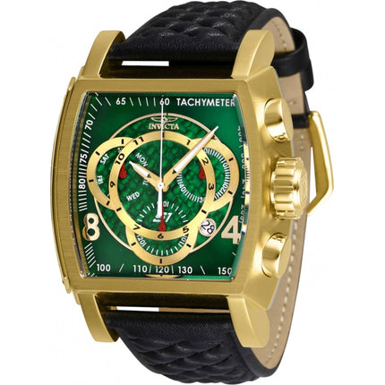 Invicta Men's Watch - S1 Rally Swiss Quartz Chronograph Green and Gold Dial | 27929 ,