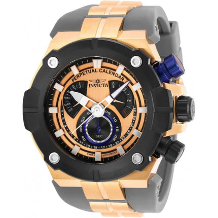 Invicta Men's Watch - Sea Hunter Black and Rose Gold Tone Dial Two Tone Strap | 29955 ,