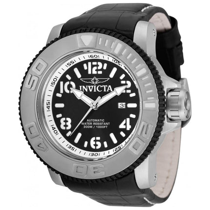 Invicta Men's Watch - Sea Hunter Rotating Bezel Black and White Dial Strap | 34779 ,