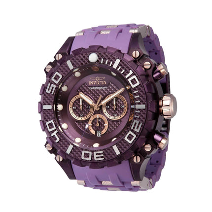 Invicta Men's Watch - Sea Spider Chronograph Purple and Rose Dial Bracelet | 43175 ,
