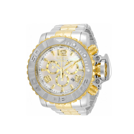 Invicta Men's Watch - Shaq Quartz Chrono Yellow and Silver Steel Bracelet | 33716 ,