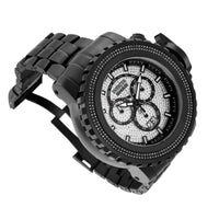 Invicta Men's Watch - Shaq Quartz Chronograph Silver and Black Dial Bracelet | 33733 ,