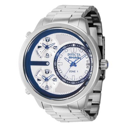 Invicta Men's Watch - Shaq Quartz Date Display Silver Stainless Steel Bracelet | 43631 ,