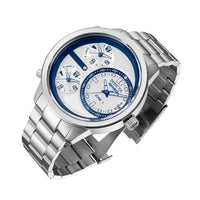 Invicta Men's Watch - Shaq Quartz Date Display Silver Stainless Steel Bracelet | 43631 ,