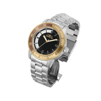 Invicta Men's Watch - Specialty Black Dial Silver Stainless Steel Bracelet | 38596 ,