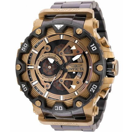 Invicta Men's Watch - Specialty Chronograph Black Stainless Steel Bracelet | 35212 ,