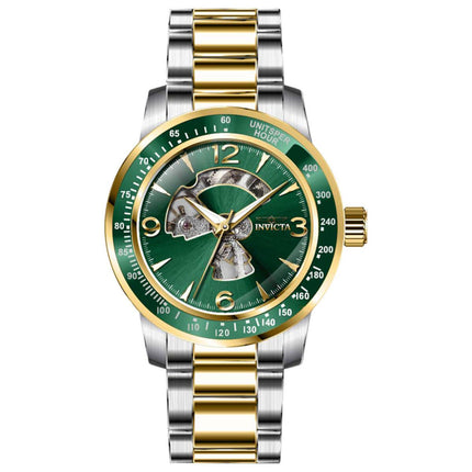 Invicta Men's Watch - Specialty Mechanical Green Dial Two Tone Bracelet | 38561 ,