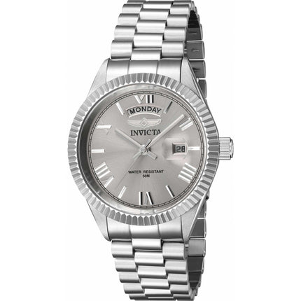 Invicta Men's Watch - Specialty Quartz Date Display Silver Dial Steel Bracelet | 43938 ,