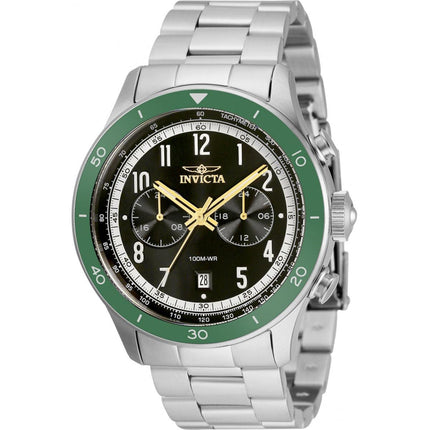 Invicta Men's Watch - Speedway Quartz Stainless Steel Bracelet Fixed Bezel | 35666 ,