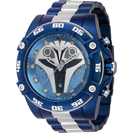 Invicta Men's Watch - Star Wars Bo Katan Chronograph Two Tone Steel Bracelet | 41257 ,